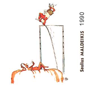 Saulius Maldeikis, Sluota(Vilnius), # 6, 1990