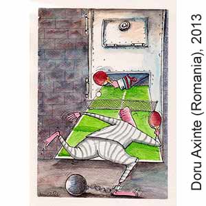 Doru Axinte (Romania), Cartoonmag contest (Iran), 2013