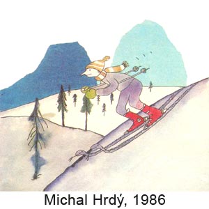 Michal Hrdy, Dikobraz(Praha), # 47, 1986