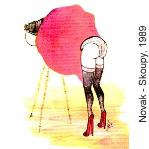 Novak - Skoupy, Dikobraz(Praha), � 48, 29.11.1989