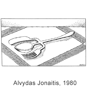 Alvydas Jonaitis, 164 sypsenos, Mintis, Vilnius, 1981