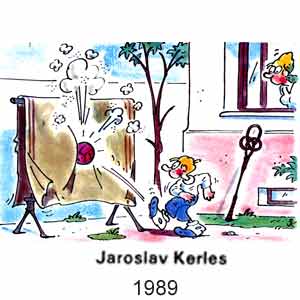 Jaroslav Kerles, Dikobraz(Praha), # 23, 1989