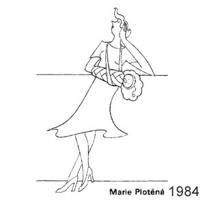 Marie Plotena (Szech), Dikobraz(Praha),  24, 1984