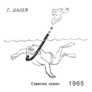Г. Цалев, Стършел(София), № 1014, 16.07.1965
