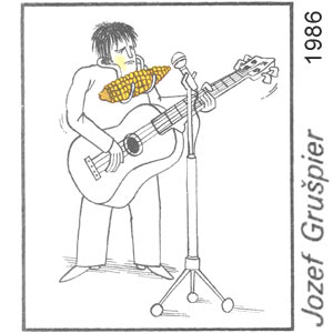 Jozef Gruspier, Rohac(Bratislava), # 13, 31.03.1986
