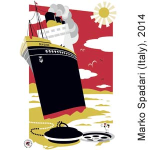Marco Spadari, Niels Bugge Cartoon Award contest, 2014