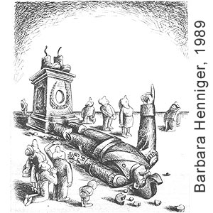 Barbara Henniger, Eulenspiegel(Berlin), # 45, 1989