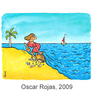 Oscar Rojas, World Press Cartoon, 2009