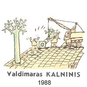 Valdimaras Kalninis, Sluota(Vilnius), # 18, 1988