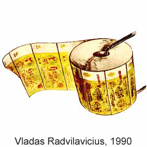 Vladas Radvilavicius, Sluota(Vilnius), # 13, 1990