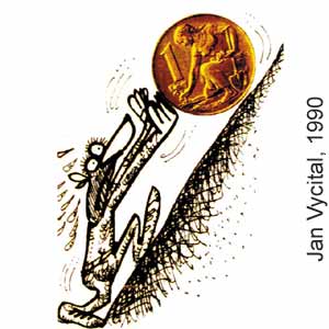 Jan Vycital, Novy Dikobraz(Praha), # 24, 1990