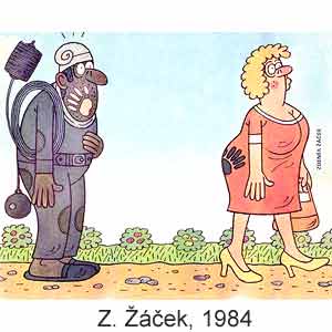 Zdenek Zacek, Dikobraz(Praha), # 16, 1984
