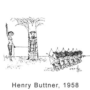 Henry Buttner, Humor aus linker Hand, Eulenspiegel Verlag, 1958