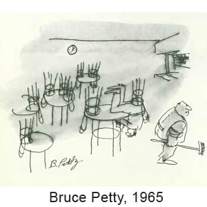 Bruce Petty, New Yorker, 07.08.1965