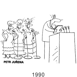 Petr Jurena, Novy Dikobraz(Praha), # 4, 1990