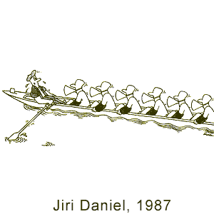 Jiri Daniel, Dikobraz(Praha), # 14, 1987
